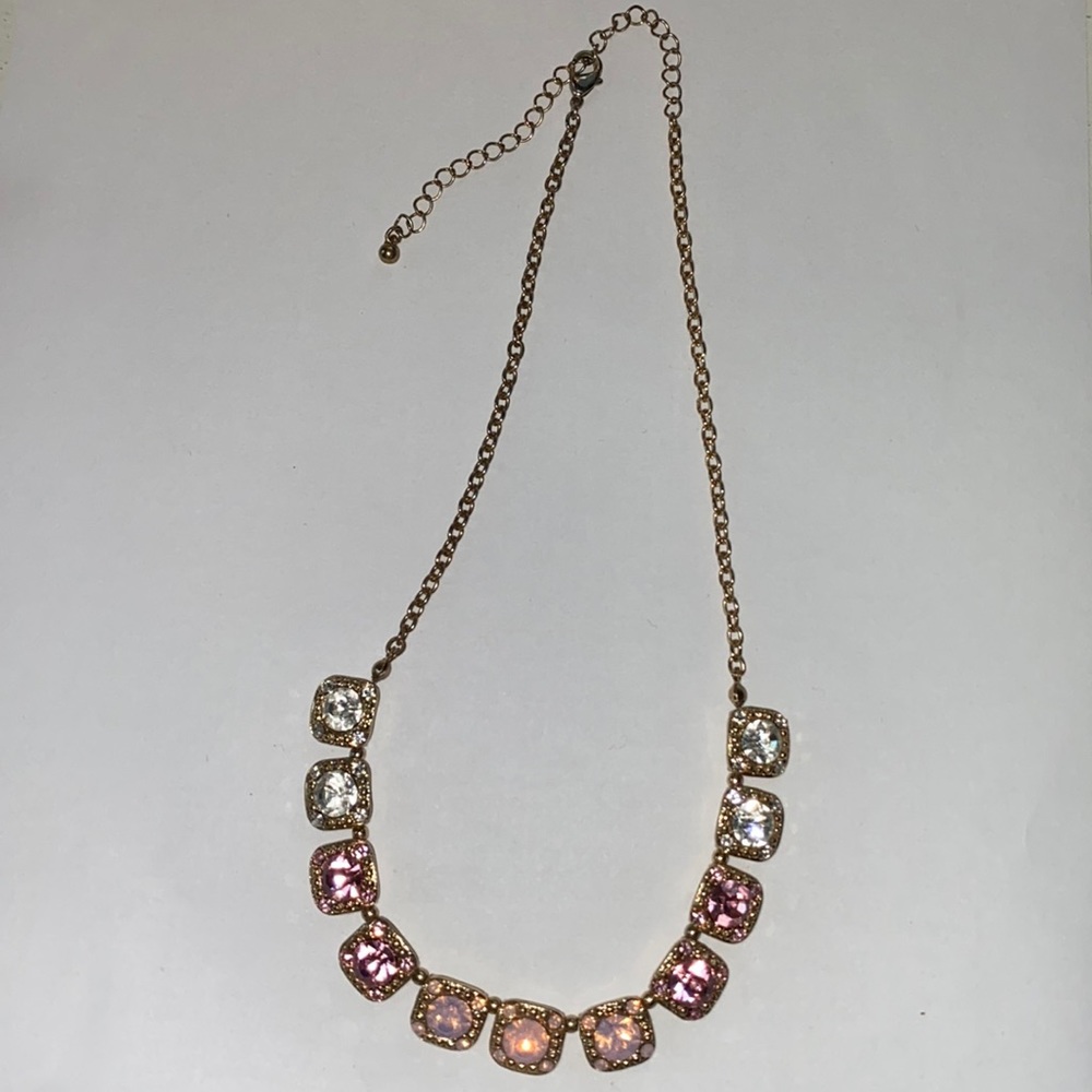 Pink and Gold Necklace